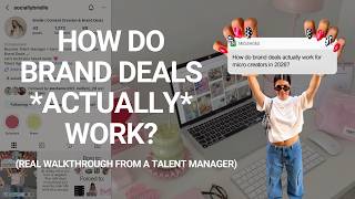 How Brand Deals Work for Micro Creators in 2026 (Real Walkthrough from a Talent Manager) Profile