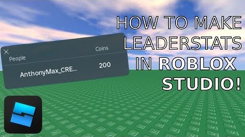 How to make Leaderstats In Roblox Studio! (3 MINS)