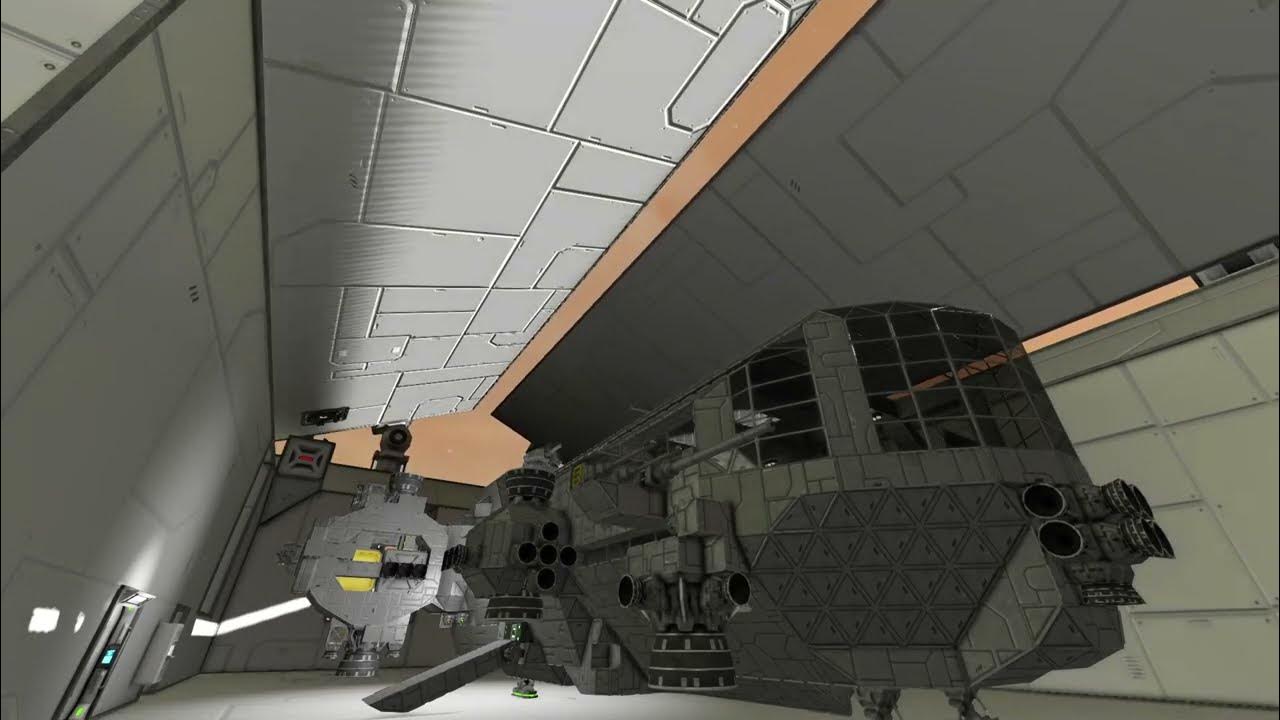 Space Engineers Large Airtight Hangar Door (Vanilla) YouTube