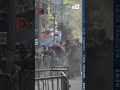 FBI: Person threw an ‘incendiary device’ at NYC headquarters
