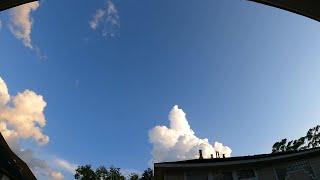 Clouds & Moon 48x Timelapse - Houston, TX - 8/14/2021 Cloud Moon Houston Tx