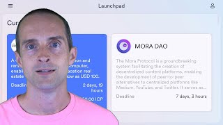 I Bought 2500+ MORA DAO Today on ICP SNS! I'll be a Crypto Millionaire Soon!