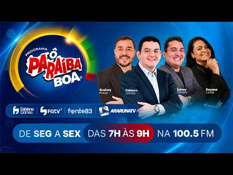 Ô PARAÍBA BOA - ArarunaTV - 16.10.2026