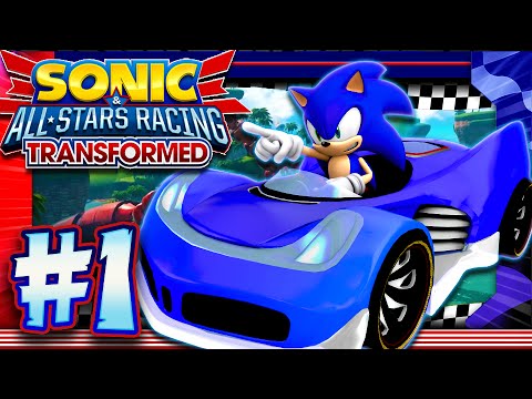 Sonic & All Stars Racing Transformed PC Part 1: Dragon Cup (1440p 60FPS)