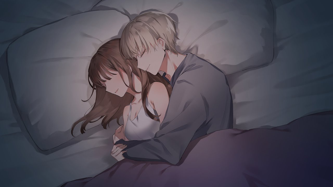 【ASMR/女性向け】辛い生理痛でダウンしてる彼女にバックハグする音声