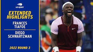 Diego Schwartzman vs. Frances Tiafoe Extended Highlights | 2022 US Open Round 3