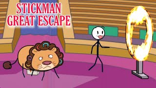The Stickman Great Escape - Android Gameplay screenshot 1