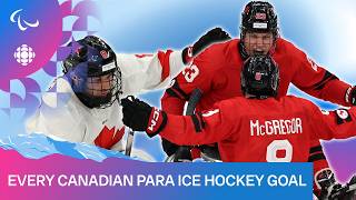 ALL Canadian goals in Para ice hockey open team gold medal game | Winter Paralympics Day 9