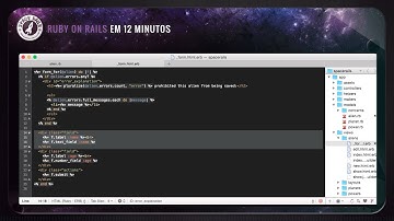 Tutorial Ruby on Rails em português - Criando uma aplicação em 12 minutos