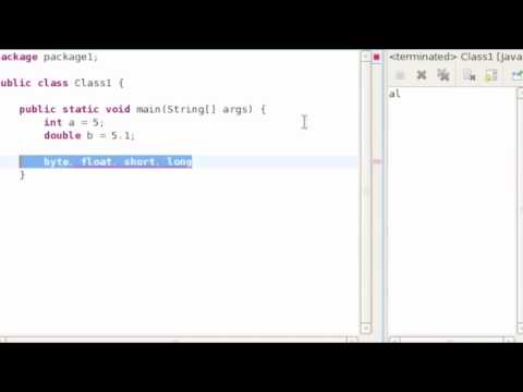 Intro to Datatypes in Java