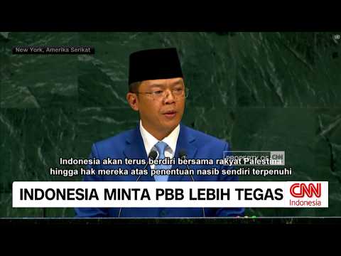 Indonesia Minta PBB Lebih Tegas, Palestina Disebut Ujian Nurani Dunia