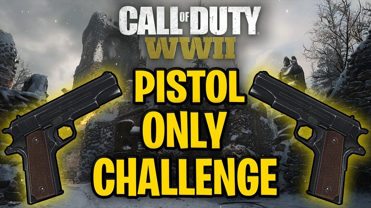 IT'S SUPER FUN!-WW2 PISTOL ONLY CHALLENGE!