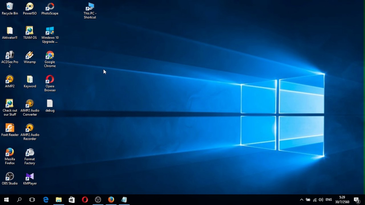 My Documents Windows 10 หาย เอา My Documents ไว้หน้าจอ Desktop Windows 10