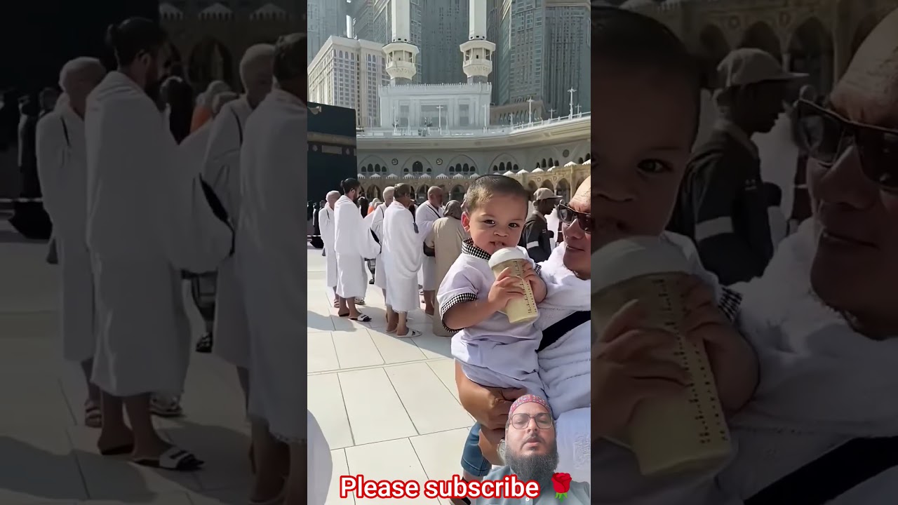 going to umrah for the first time 🌹 first time umrah my cute baby 