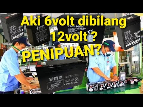 Video: Apa perbedaan antara baterai 6v dan 12v?