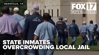 Davidson County sheriff says state inmates are overcrowding local jail