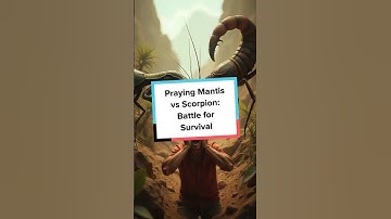 Praying Mantis vs Scorpion #insects #mantis #scorpion #animals