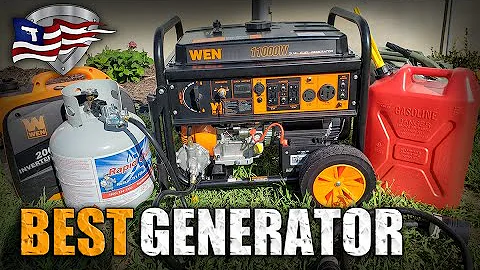 Unleash Power Anywhere! The Best Portable Generator - WEN 11000 Watt Dual Fuel