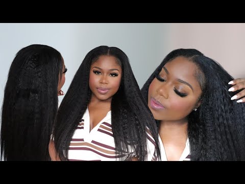 😍 Crochet Braids| 100% Human Kinky Straight Texture | Qvr