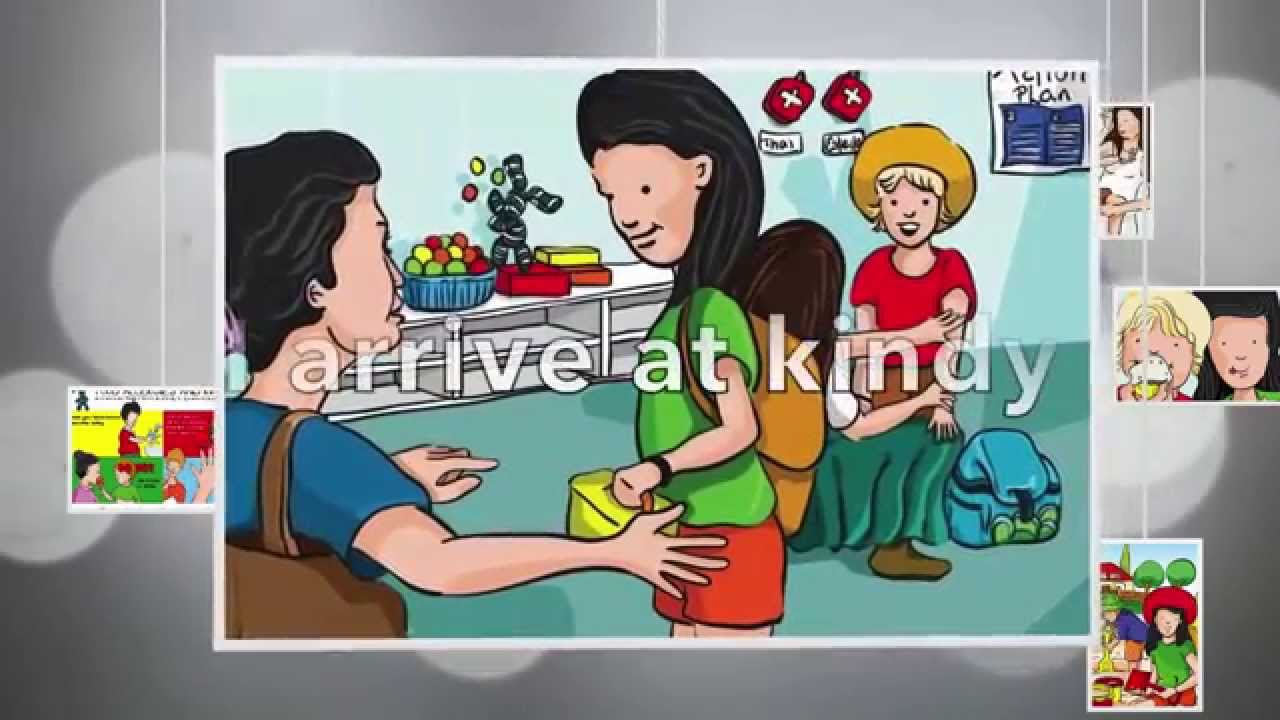 Starting Kindy - Food Allergy Education - YouTube