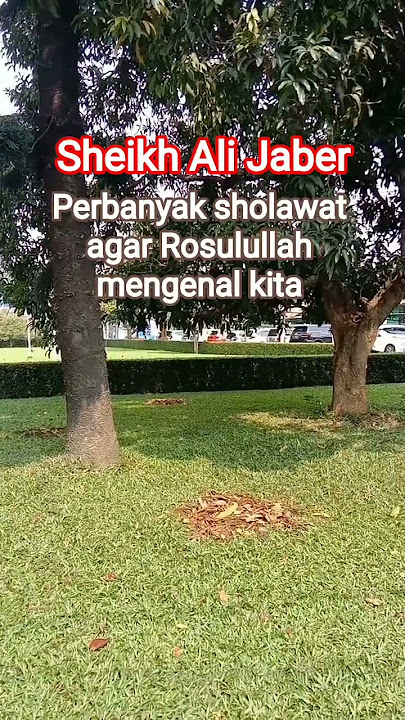 Agar di kenali Rosululloh perbanyak sholawat#sheikhalijaber #nasehat #seputardakwah