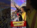 Soundariya steals the spotlight at the CSK Match 🫶🏏🔥