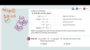 EnVision Algebra 2 Lesson 5-5: Function Operations - Examples 3-6