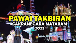 PAWAI TAKBIRAN IDUL FITRI 2023/1444H CAKRANEGARA, MATARAM NTB