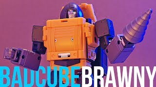 Badcube Brawny (Brawn) Transformers Stop Motion review