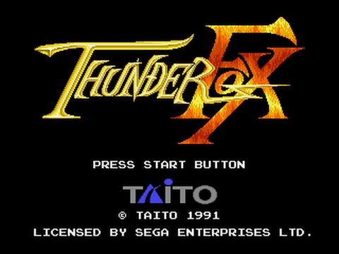 Thunder Fox for SEGA Walkthrough