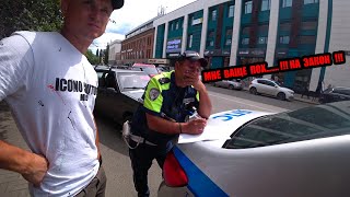 ДПС УГРОЖАЕТ ОТНЯТЬ/ ППС ПРОТИВ БЛОГЕРА/ ГИБДД ВЕШАЕТ ЛАПШУ ТОНЕР БУДНИ УФА