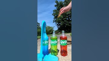 Popular Coke Sodas Vs Mentos 27 #satisfying #experiment #asmr