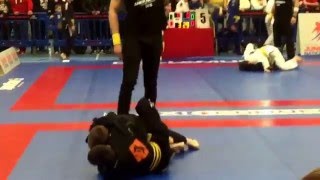 BJJ Junior National UK 2016 Icon - John de Lima - Fight 1 -50kg