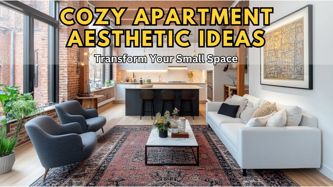 10 Cozy Apartment Aesthetic Ideas to Transform Your Small Space (with ...