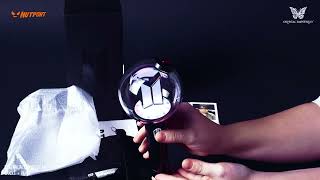 UNBOXING - BTS OFFICIAL LIGHTSTICK V4 - ARMY BOMB + CRADLE + PARTS screenshot 1