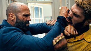 Jason Statham vs Lazarus - Most BRUTAL Fight Scene Ever 🔥 | The Beekeeper 2024 | Moviesbyte