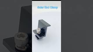Black Aluminum Solar Clamp😁😁😁 #Panel Clamp #Pv Solar Clamp