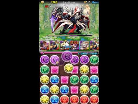 パズドラ ﾂﾘｰﾁｬﾚﾝｼﾞ 超地獄級ヘラ ベオーク降臨 呂布 ブリトラpt Youtube