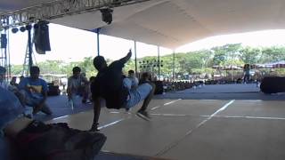 Bboy Nevermind Showcase round at Dance@live India 2014