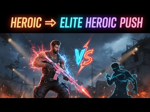 Free Fire CS Rank HEROIC to ELITE HEROIC Push 🔥 | Insane Clutch Moments ...