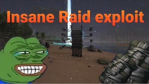 New Insane Raid Exploit | Ark survival evolved 2021