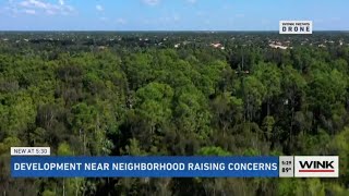 Development near neighborhood raises concerns