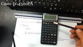casio fx 4500