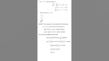 CSIR-NET July 2025 partial differential equation Part -B #csirnet#csirnetjuly2025#pde #mathematics