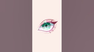 Eye loop thing I made✨💖 #art #digitalart #animation #drawing #coquette #viralvideo