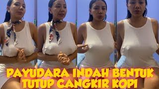 PUTING PAYUDARA NYA KAYAK TUTUP GELAS KOPI YA, APA SERING DIKENYOT?