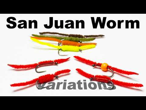 Most infamous Fly In the World! - The San Juan Worm - McFly Angler Fly Tying Tutorial