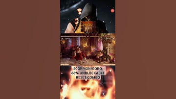 Scorpion/Goro UNBLOCKABLE combo. #mortalkombat1 #scorpion #combos #mk1 #sircartierny