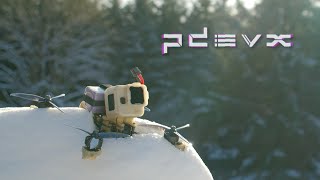 FPV Park Snow Day in Hyperview / FPV Freestyle