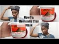 How To: Bentonite Clay Mask On Naturally Curly Hair